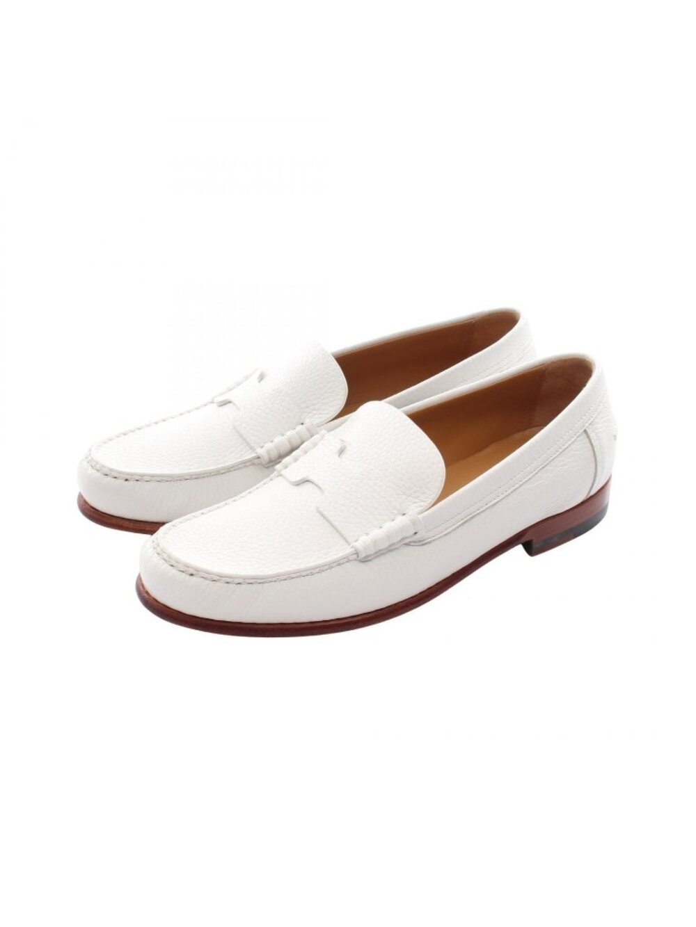 Hermes Moccasin Kennedy Leather Loafer